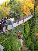 Activité enivrante au Canyon  (Canyon Ste-Anne)